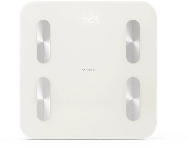 무아스 체성분 체중계 1P, 아이보리, 1개, 단품
