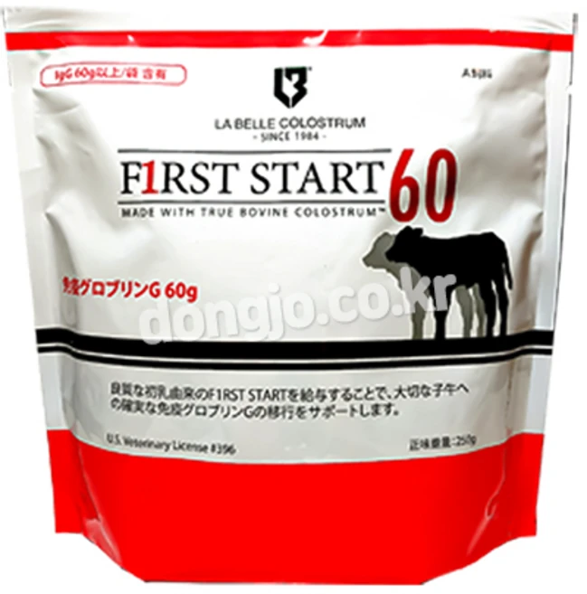 [단품]송아지용 프리미엄 초유 라벨르 퍼스트 스타트 60(250g IgG함량 60g), 250g, 1개 - 쿠팡
