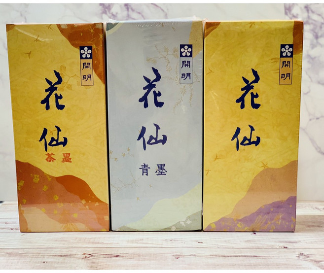 正大筆莊 開明花仙系列 1L 茶墨 青墨 開明墨汁 書法用墨, 1個, 花仙-茶墨 1L