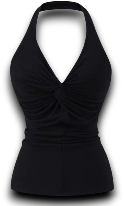 여성 홀터넥 꼬임 나시 레이어드 슬림핏 신축성 이너탑 아비토브랜드