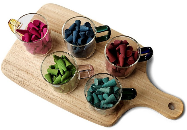 태양아로마향 태국 직수입 아로마 인센스 콘향 5종x20개, E