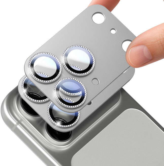 렉스 큐빅 스틸 렌즈 강화유리 아이폰 17프로 17프로맥스, 1박스