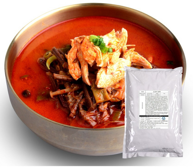 소고기육수용분말소스 육개장 소고기국 부대찌개 1kg 사부의 소스, 1개