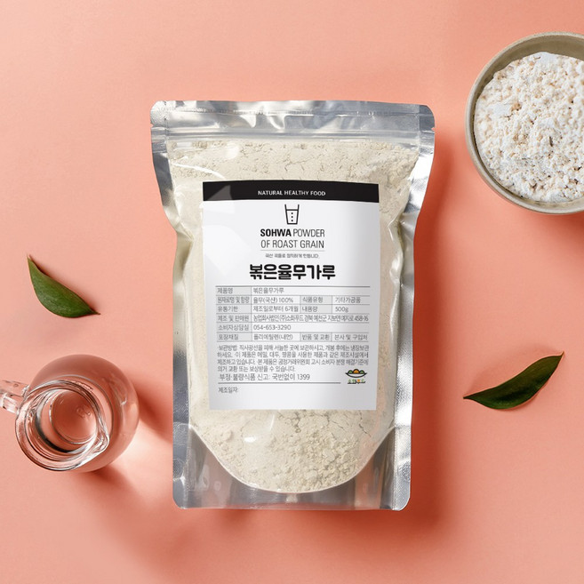 소화푸드 볶은율무 가루, 500g, 1개