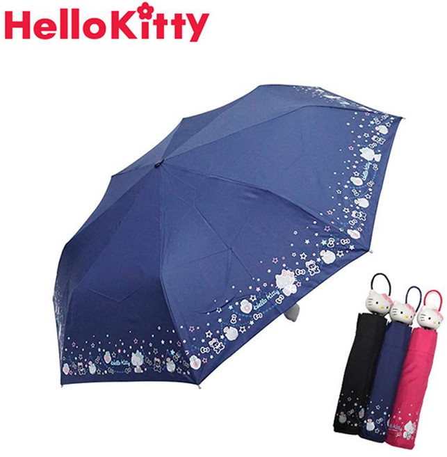 카카오프렌즈 ACC 헬로키티 블링블링 3단우산 GUHKU30003