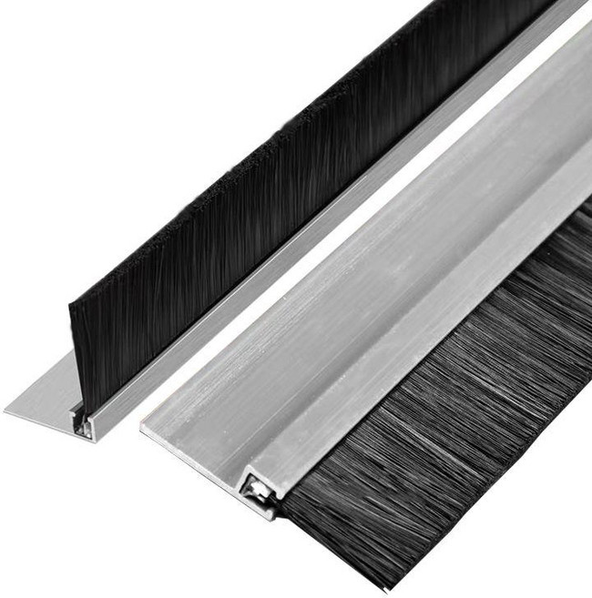 스트립 브러쉬 솔 청소용 방진 공장 도어 바닥 씰링 산업용 공업용, 04. 높이 25mm 개당 1m