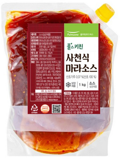 풀무원 풀스키친 사천식 마라소스, 1개