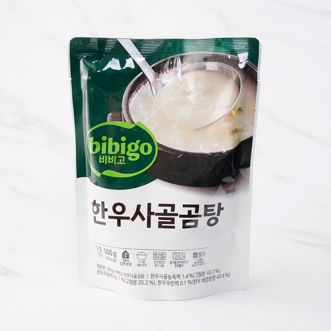 비비고 한우사골곰탕, 500g, 18개