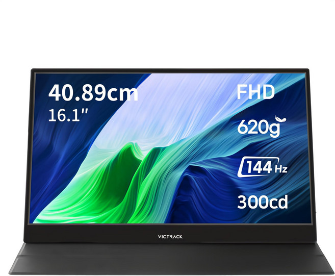 빅트랙 FHD 휴대용 모니터, 40.89cm, 161PM01