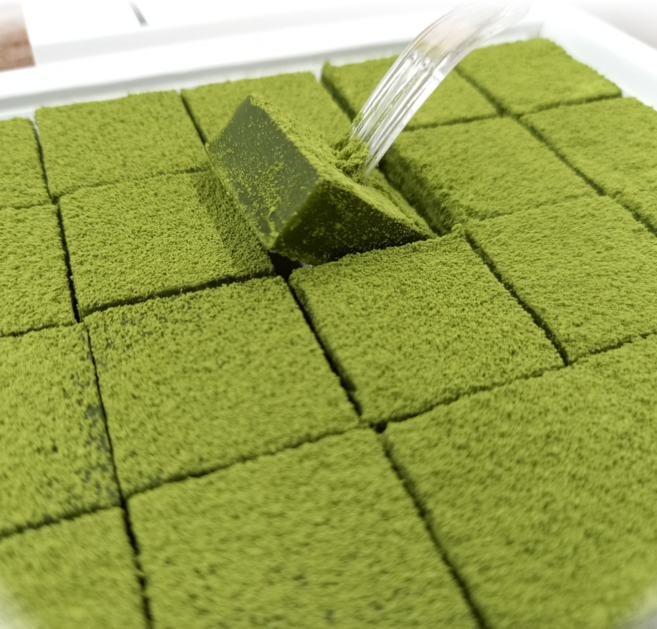 카카오마루 [파베]수제 말차 생초콜릿, 140g, 1박스