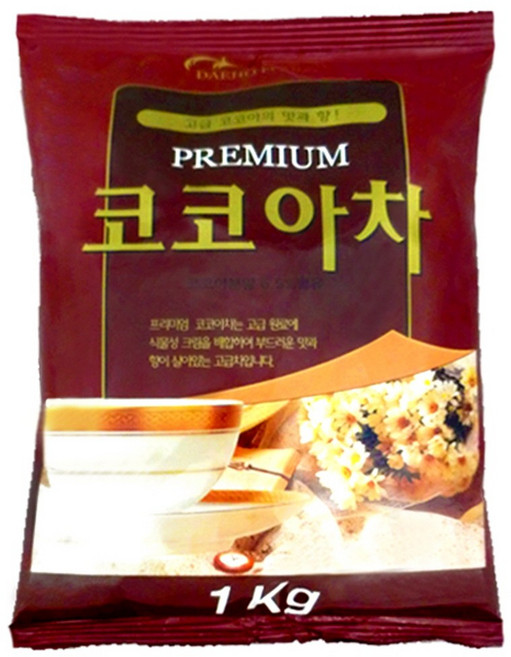 대호식품 프리미엄 코코아차, 1kg, 11개, 1개입