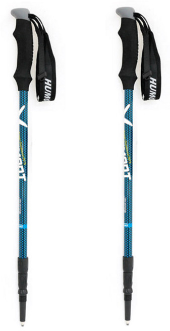 휴몬트 가벼운 두랄루민 7075소재 안티쇽 충격흡수 3단 등산스틱 (2개1세트)-무릎보호 등산 필수품, 블루세트(2개1세트), 1세트, 블루