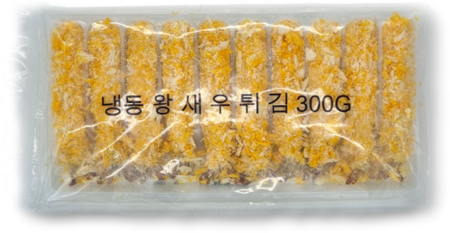 빵가루 새우튀김 왕새우튀김 300g(30gx10미), 300g, 1개
