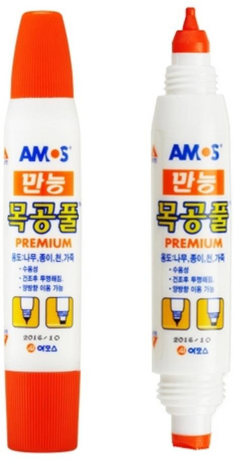 [안전포장] 아모스 목공풀, 1개, 1개