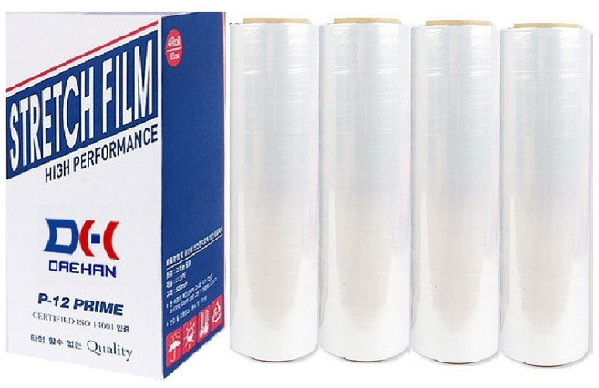 (DAEHAN) 공업용랩 고기능 스트레치필름 P15 4개 1BOX, 1개, P15 고기능필름