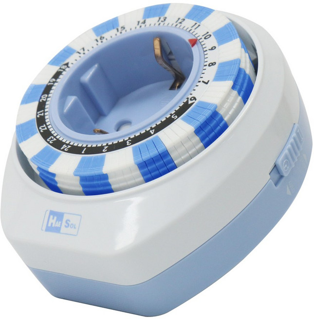 타이머콘센트 플러그 콘센트타이머 24시간 타임스위치 전원 전기절감기, 24시간 타이머