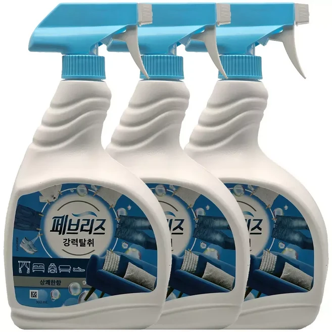 페브리즈 섬유탈취제 상쾌한향 900ml 3개입, 1개