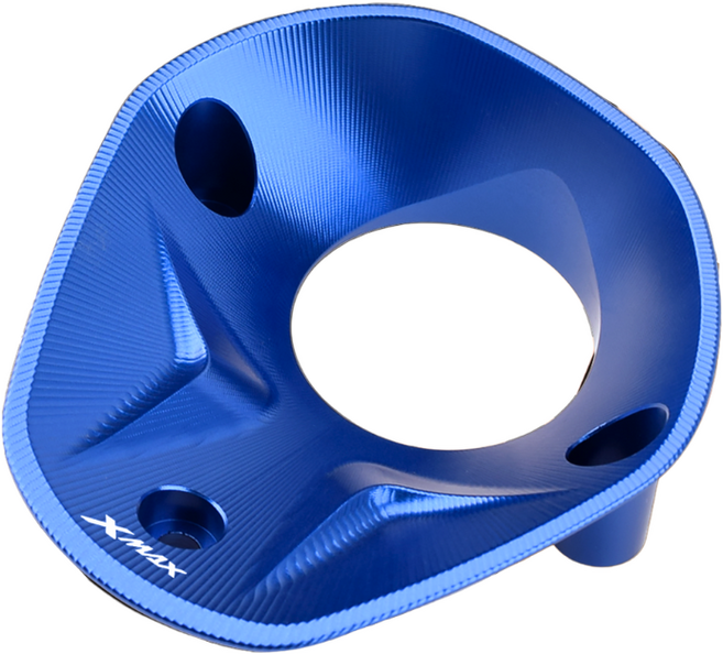 XMAX300 25년식 전용 체키스 머플러팁 리어 드레스업 튜닝파츠, 블루, 1개