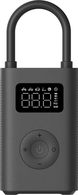 小米 電動打氣機2, 黑色, 1個