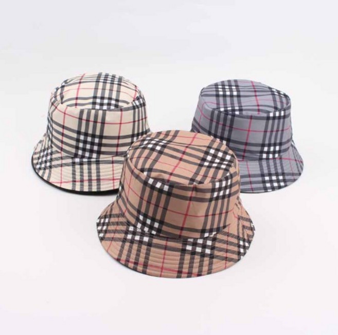 면 겨울 모자 버킷햇 사계절 여름 체크 가을 봄 벙거지