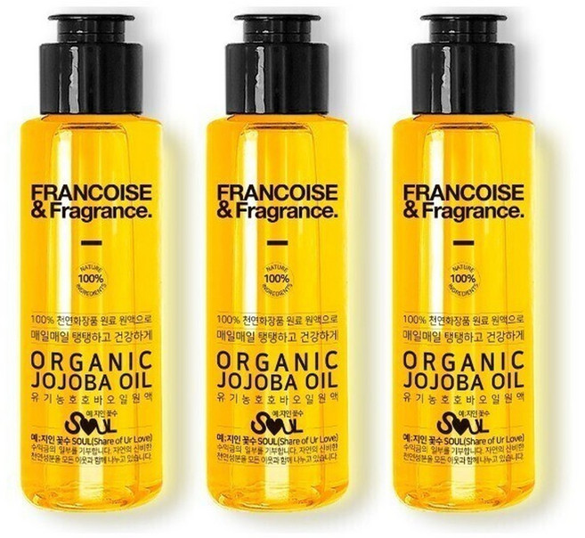 마사지오일 유기농 호호바오일 100%원액 50ml 2개+1, 3개
