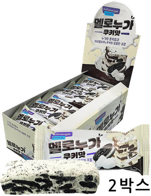 멜로누가 쿠키맛 720g (40g ), 40g, 36개