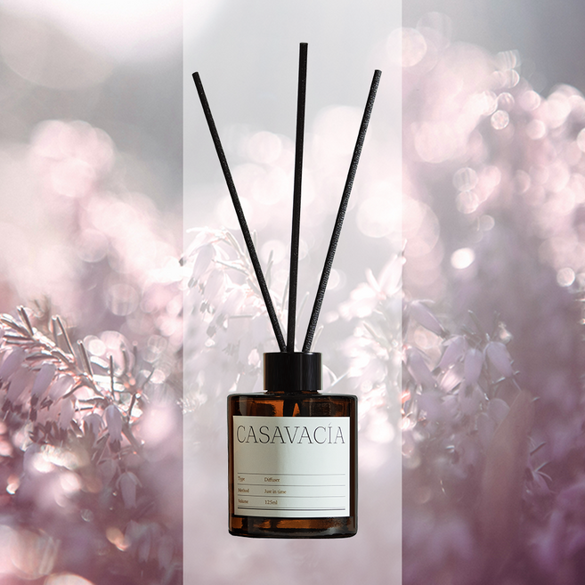 카사바시아 호텔 고급 디퓨저 방향제, 1개, 125ml, 올렌느