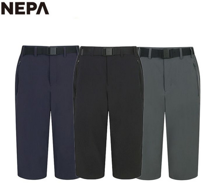 네파 남성 마운틴 하이브리드 아이스 7부 팬츠 7J31702