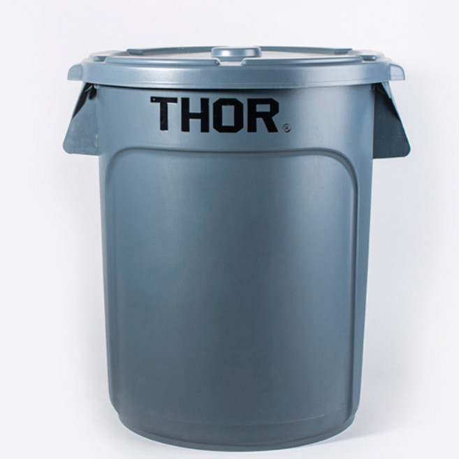 트러스트 토르 원형 컨테이너 121리터 (7 color) THOR, 뚜껑(빨강), 1개