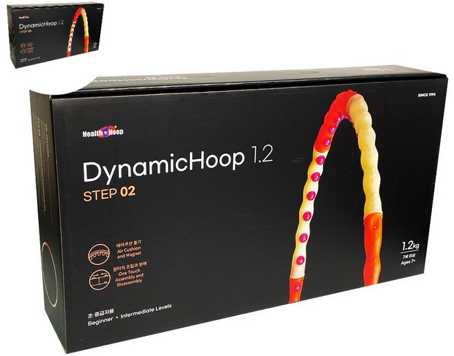 다이나믹후프 1.2kg 지압 자석 훌라후프 국산 ykm*26315rD, 본상품선택