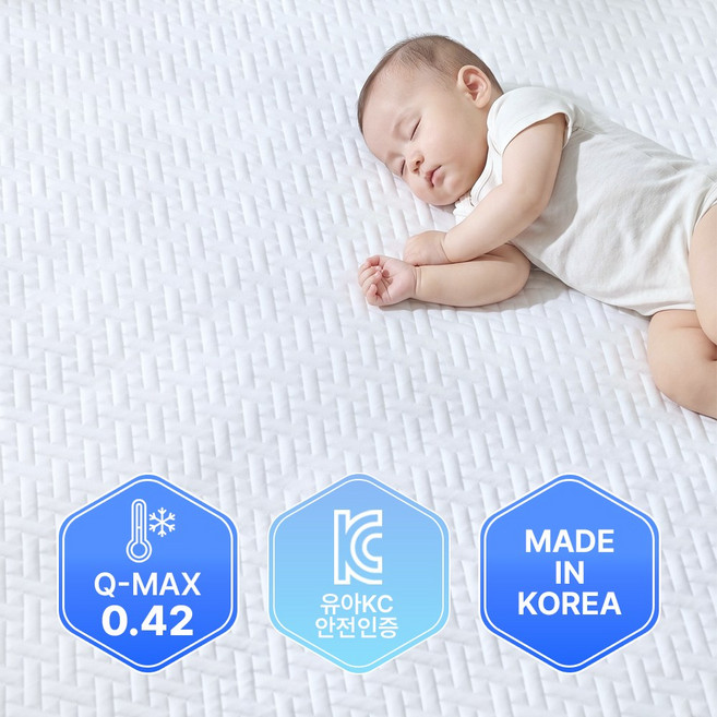 듀라쿨텍 냉감 쿨매트 여름 냉감패드, 화이트