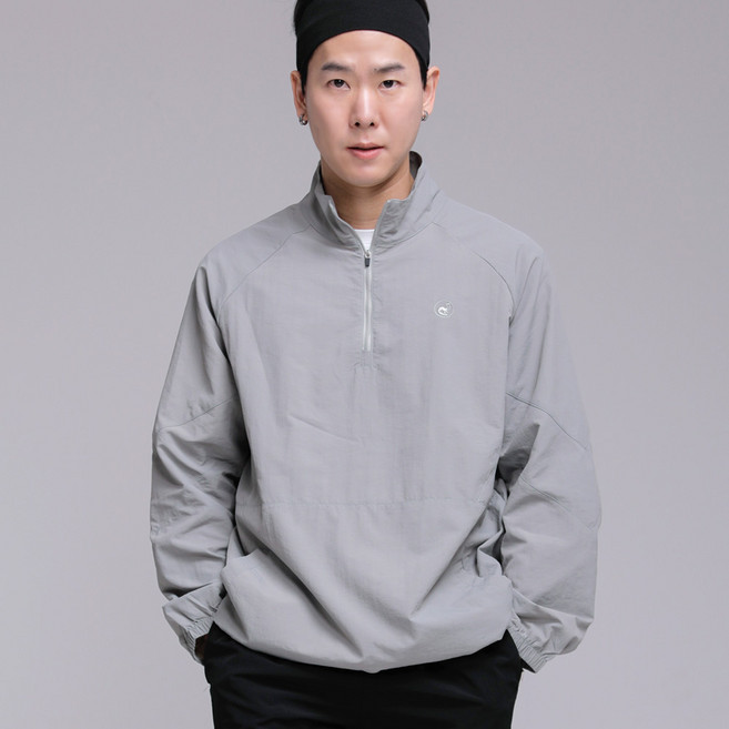 hgs 해결사 아노락 바람막이 하프집업 축구 트레이닝 윈드브레이커