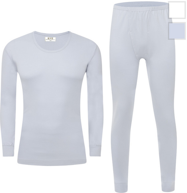 [BYC] 고급 100수 순면 남자 겨울 내복 상하 세트(BYI6789)