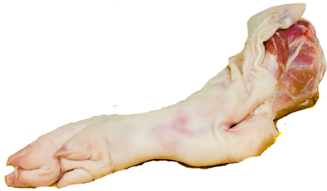 (한마음 미트) 국내산 한돈 손질 된 장족 뒷다리 후족 (냉동) (1번컷팅), 2개, 1.7kg