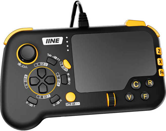 PC/PS4/PS5/XBOX 이이네 터치패드 무선 컨트롤러, 1개