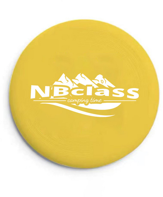 NBclass 캠핑놀이 플라잉디스크 원반던지기 스포츠운동, 옐로우Yellow