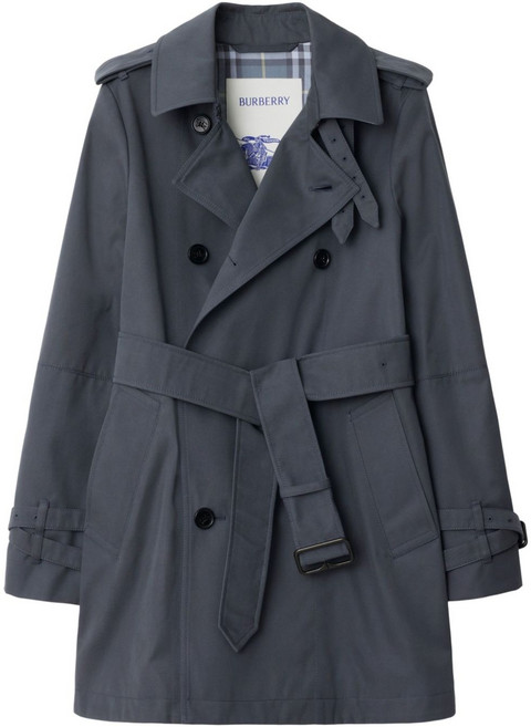 버버리 쇼트 트렌치코트