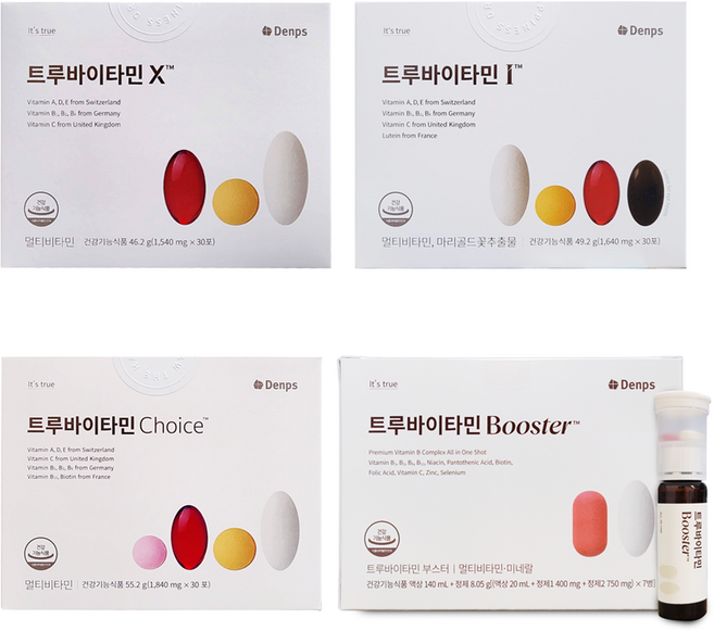 덴프스 멀티비타민 트루바이타민, 1박스, 트루바이타민I(아이), 30회분