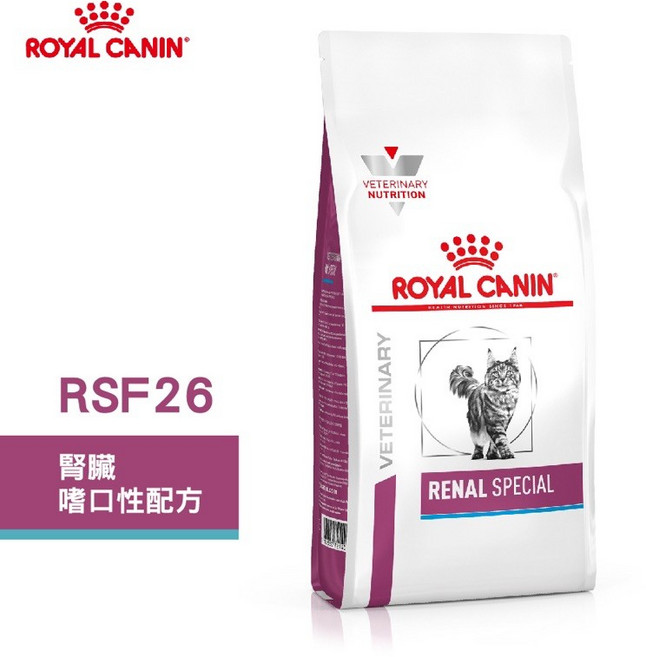 ROYAL CANIN 腎臟專科 RSF26 處方食品, 2kg, 1個, 腎臟