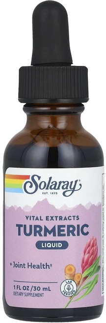Solaray 바이탈 추출물 액상 강황 1000mg 30ml(1fl oz), Solaray바이탈추출물액상강황1000mg30ml1fl, 1개, 30ml - 쿠팡