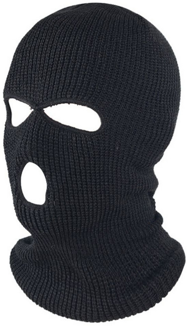 강도 도둑 복면 마미손 비니 마스크 모자OD, 블랙, 본상품선택, 1개
