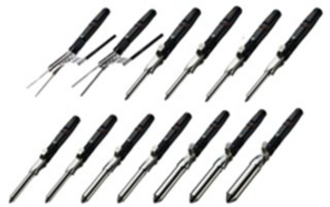 그리에이트 티타늄 위브아이롱 원권아이롱 선권아이롱 전문가용, 16mm