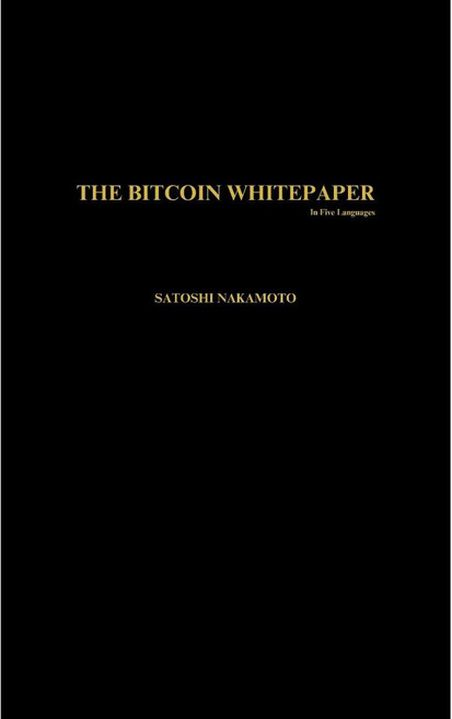 The Bitcoin Whitepaper in five languages 비트코인 백서번역합본 사토시 나카모토 저