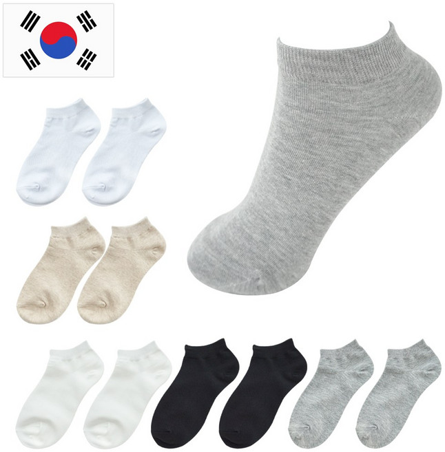 싹스큐 여성 데일리 스니커즈 양말 10켤레 세트