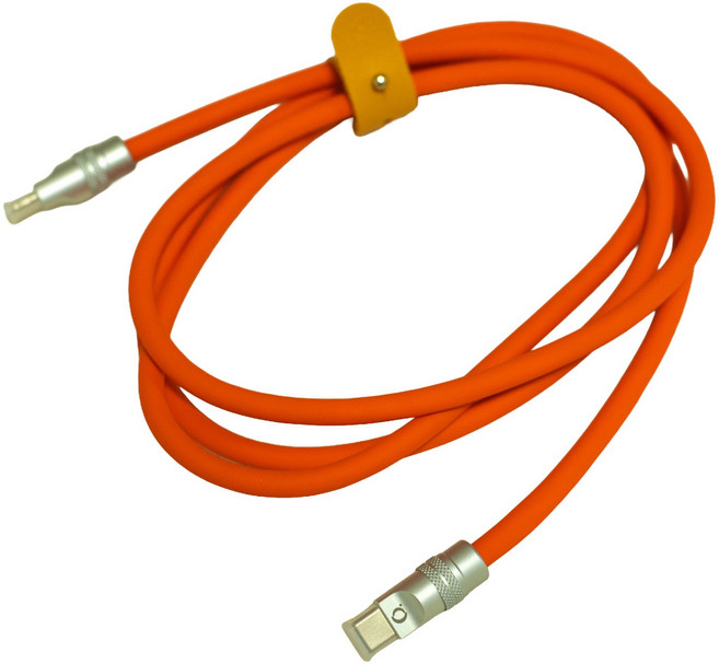 소유 USB4 맥북 작업용 케이블 240W 40Gph, 1개, 오렌지, 150cm