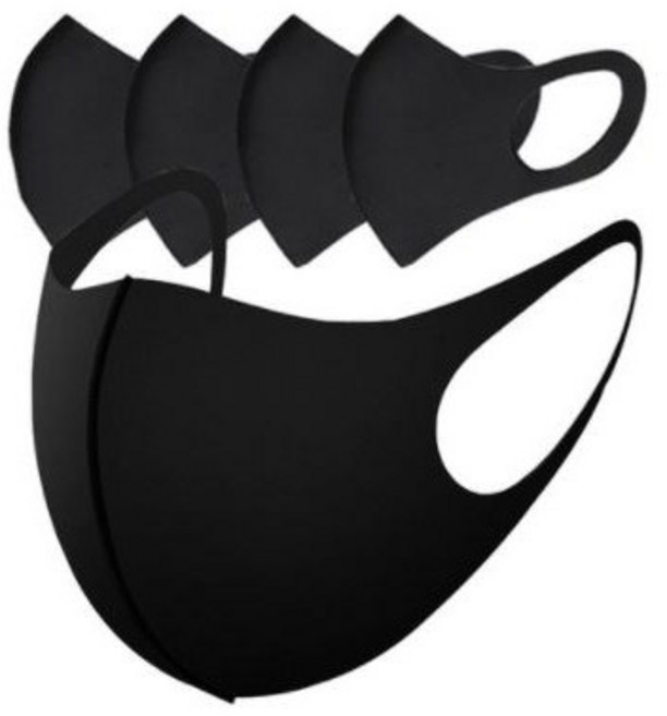 빨아쓰는 일반 천 마스크 3D 입체 블랙 패션 연예인 호흡이 편한 여름 얇은 경량 자외선차단 빅사이즈 대형 네오프렌 재고 대량구매