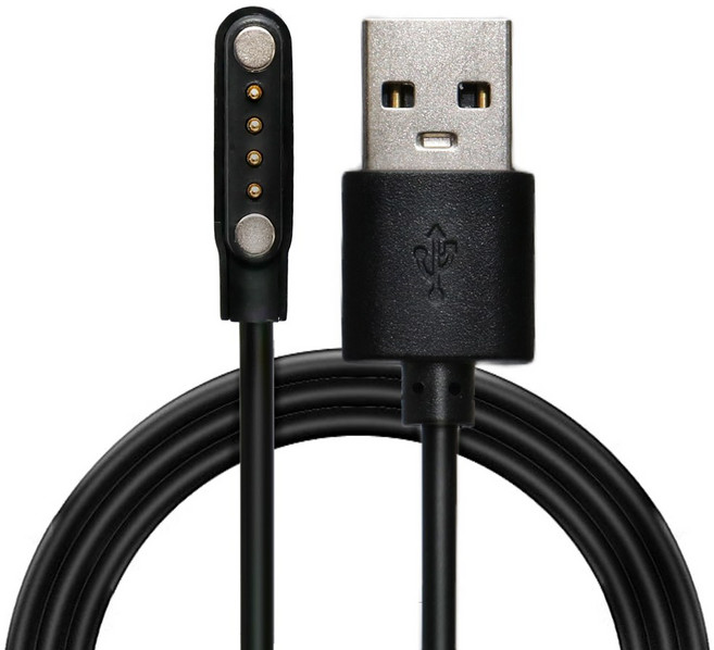 아이리버 Eiger-X7 골전도 블루투스 이어폰 마그네틱 테이터전송 및 충전 케이블, 1개, 블랙, 80cm