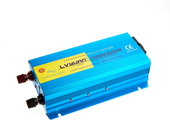LVYUAN 순수정현파 차량용 인버터 12V 220V 캠핑용 차박 한국형 KC인증, 블루 용량2000W 12V, 1개