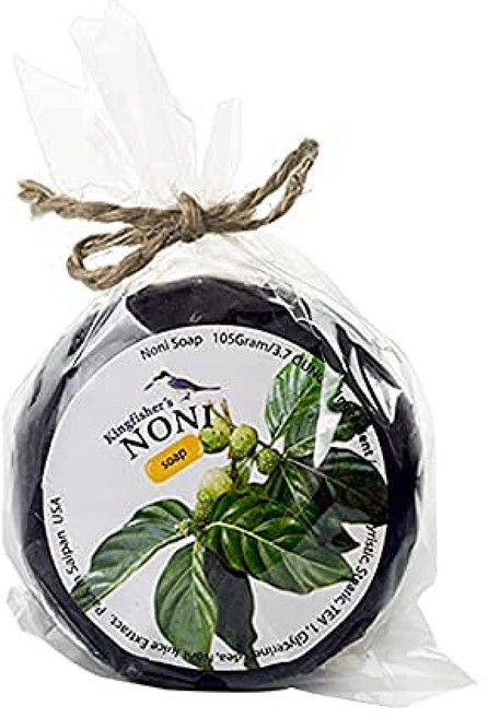 Kingfisher's Noni 비누 노니 추출물로 제작 일반 지성 피부를 클렌저 105g, Kingfisher's Noni 비누, 100% 천연,, 1개