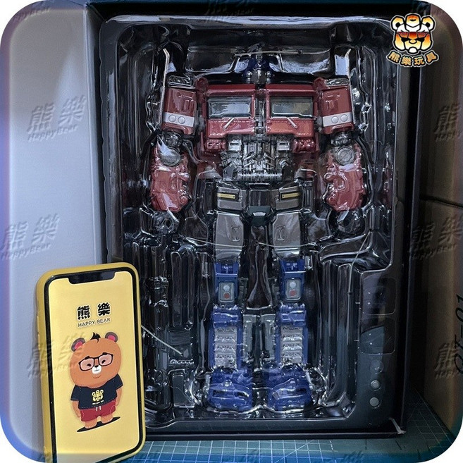 BEAR TRANSFORM 柯博文變形金剛模型 威將SS38放大版 部位合金材質, 1個, 現貨_24H內出貨